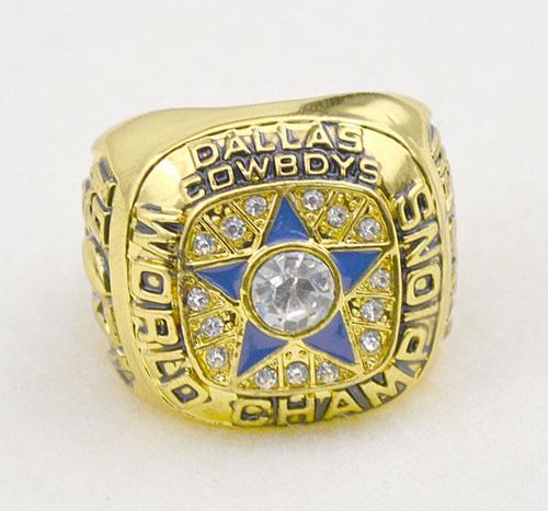 NFL Dallas Cowboys World Champions Gold Ring_1